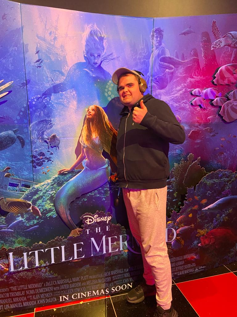 Harry at the cinema
