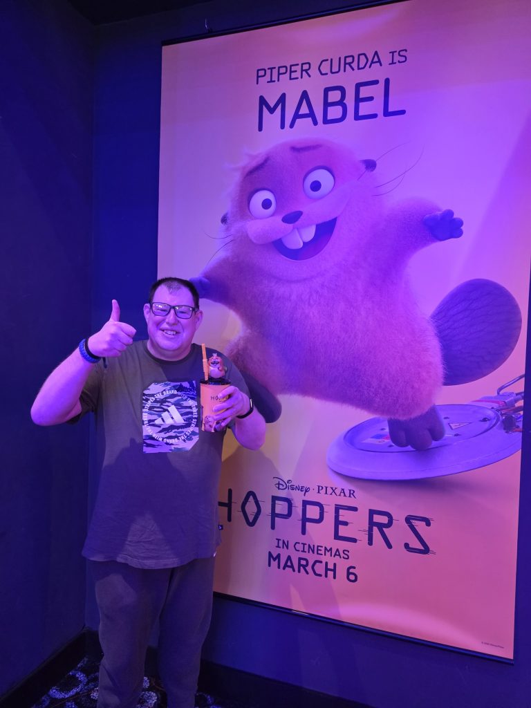 Stephen at cinema